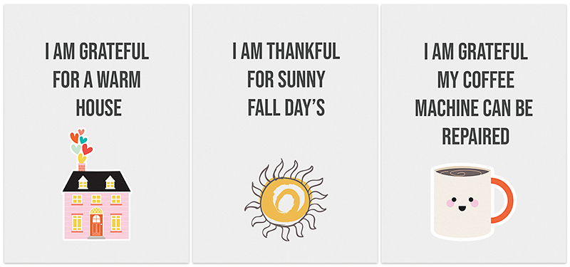 Affirmation cards (week 2)