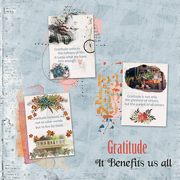 AJ Muse Wk. 2, Gratitude Layout
