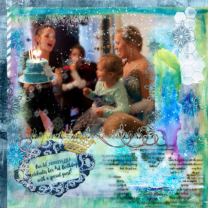 Ajk)MOC7)Day6Cutout: Princess Lila