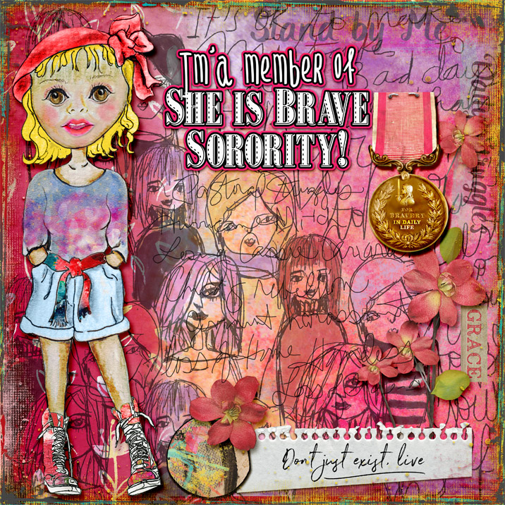 AJMuseMay1  She is Brave Sorority