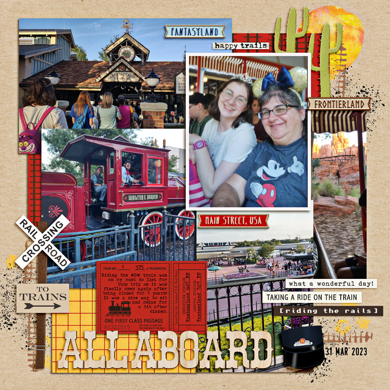 All Aboard WDW Railroad
