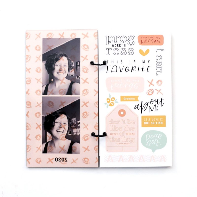 All About Me - intro page for my 2020 album