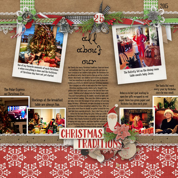 All About Our Christmas Traditions MOC Day 8