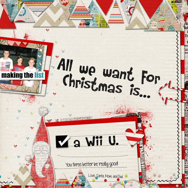 all I want...