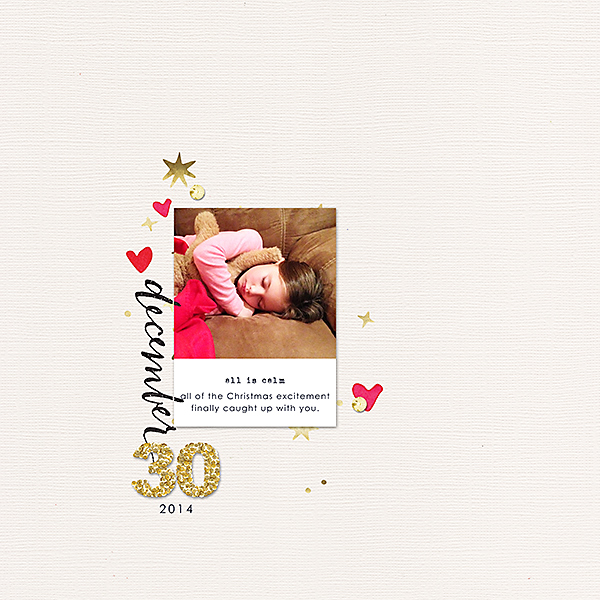 all is calm