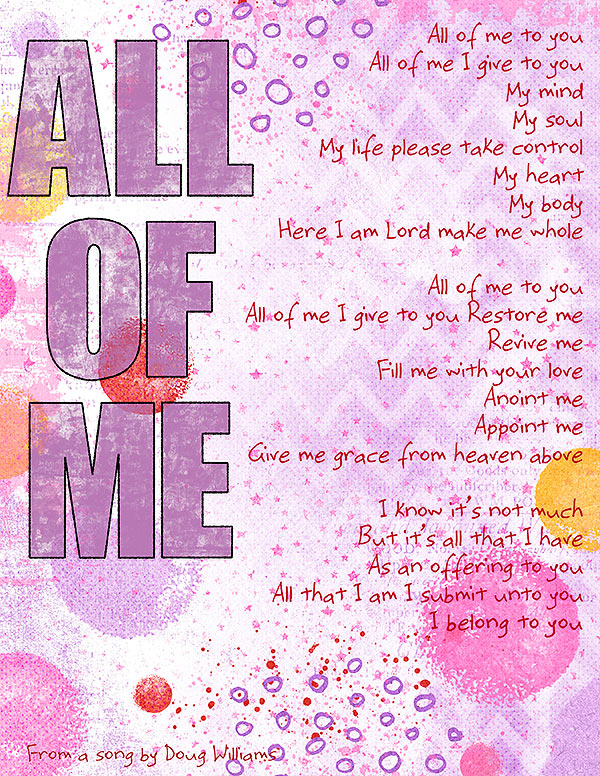 All of You... All of Me