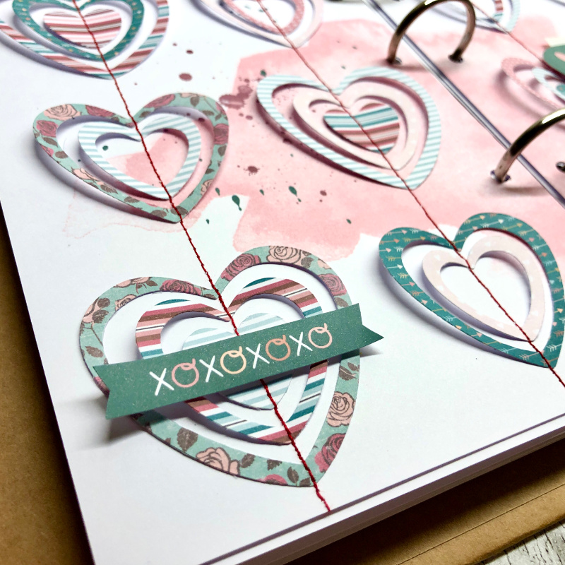 All the hearts - hybrid - close up