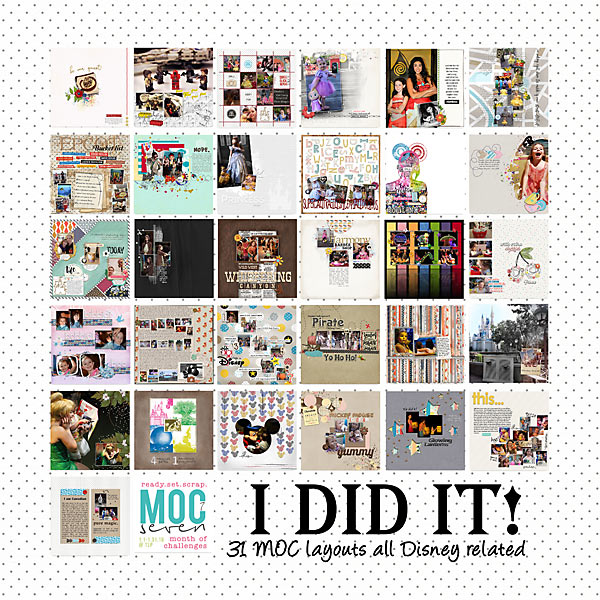 All the Layouts - MOC 7
