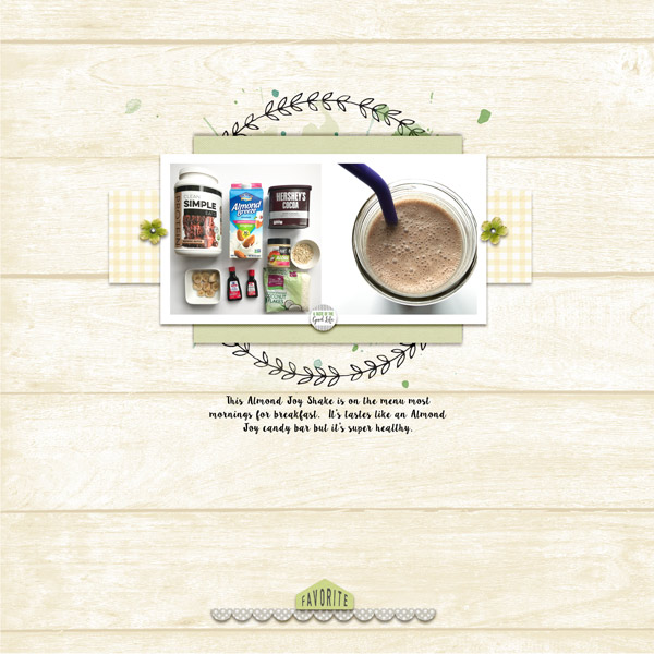 Almond Joy Shake