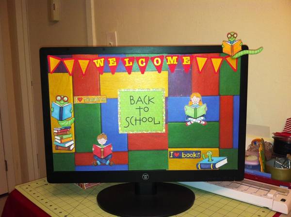 Altered  old monitor