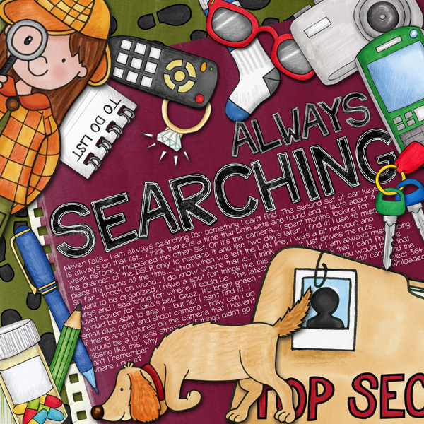 always searching