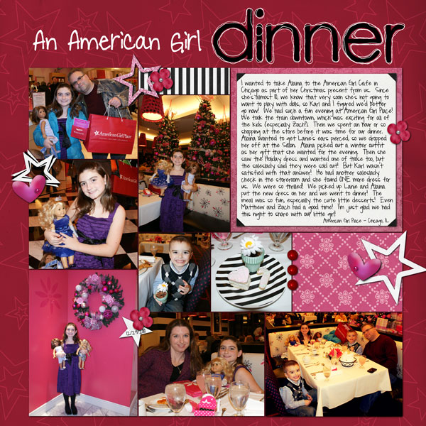 American Girl Dinner