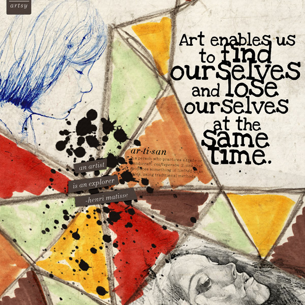 an artist explore