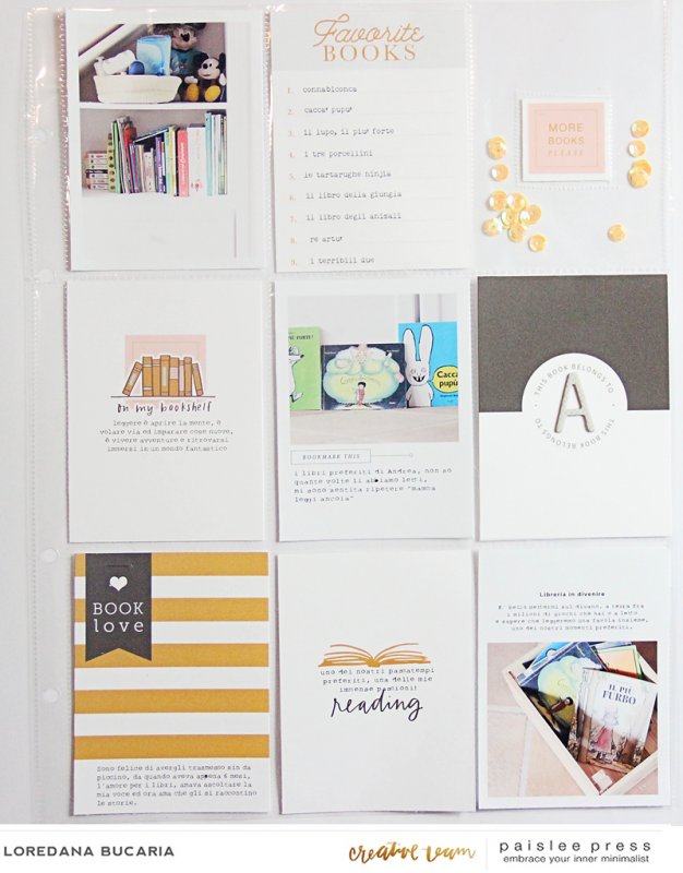 Andrea's library story - full spread