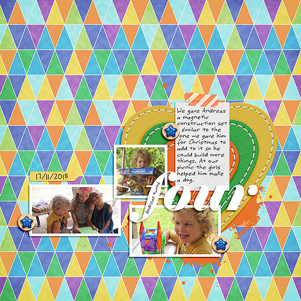 Andreas Turns Four