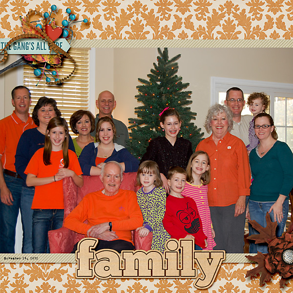 Andrews Family Thanksgiving 2012