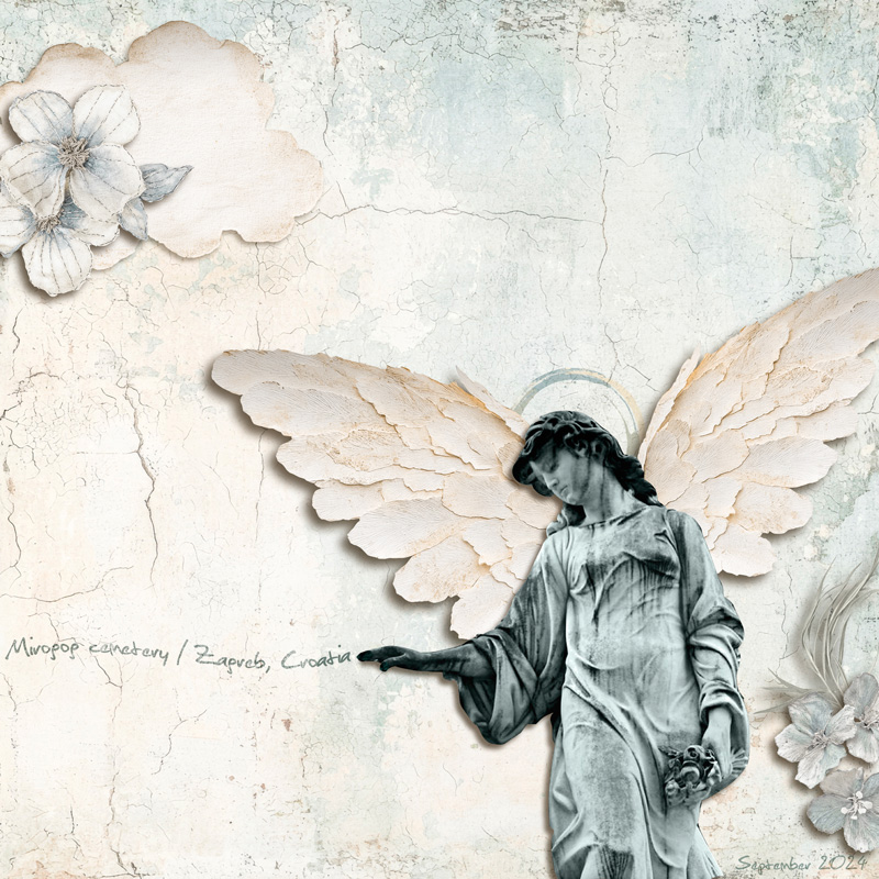 Angel In A Cemetery (Zagreb 2024) [LOD25 - Day 10 // A Whimsical Adventure]