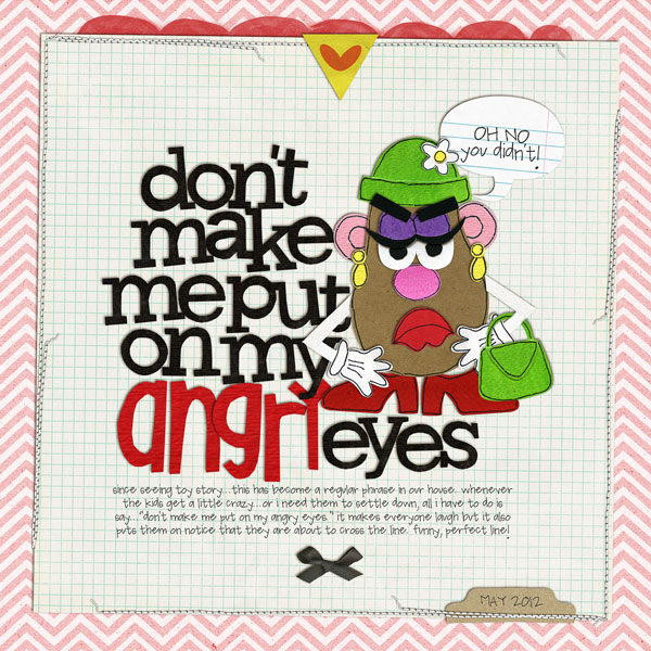 angry eyes