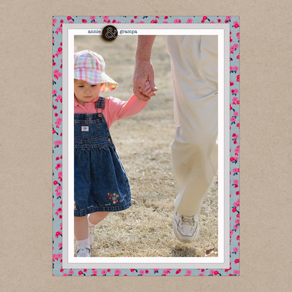annie & grampa