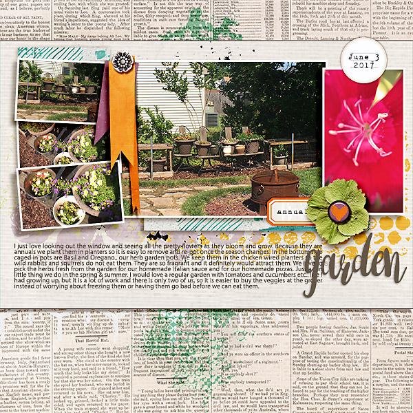 Annual Garden (template challenge June)