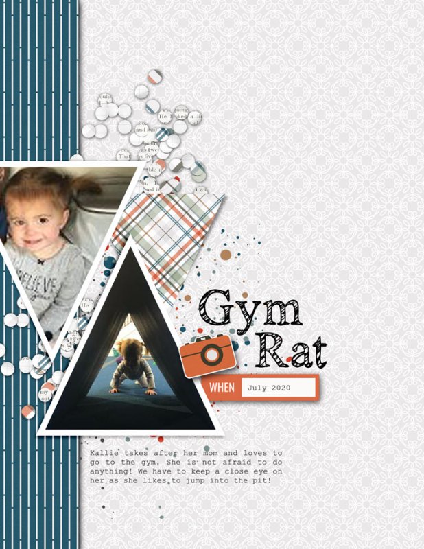 Another Gymnast in the Making