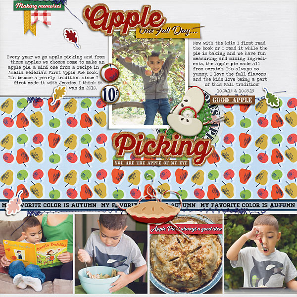 Apple Picking Pie