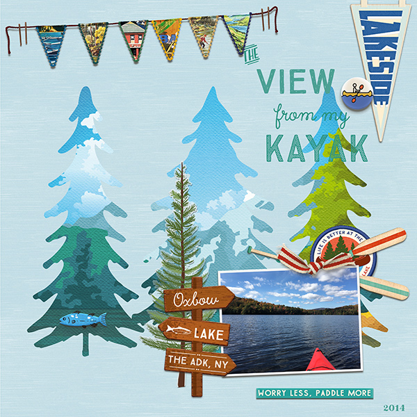 Apr 21 Style Challenge: The View from My Kayak