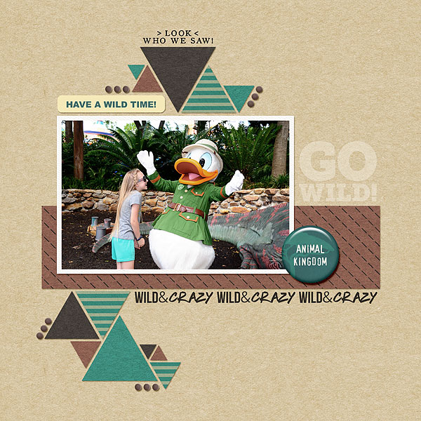 April 2017- Meeting Donald Duck