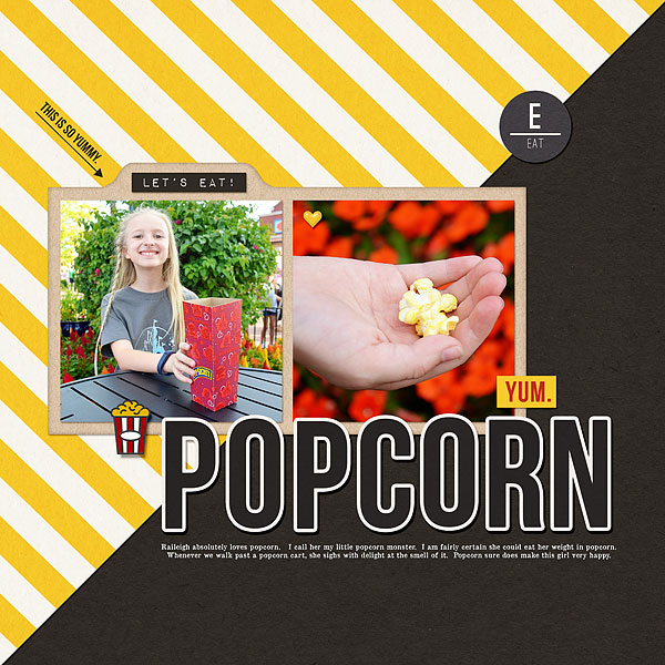 April 2017- Popcorn in Epcot