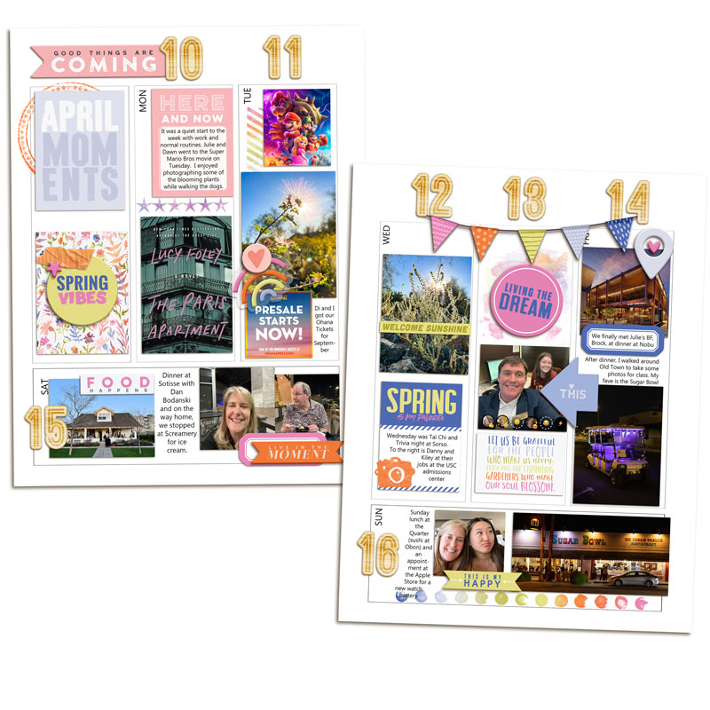 April 2023 Memory Planner