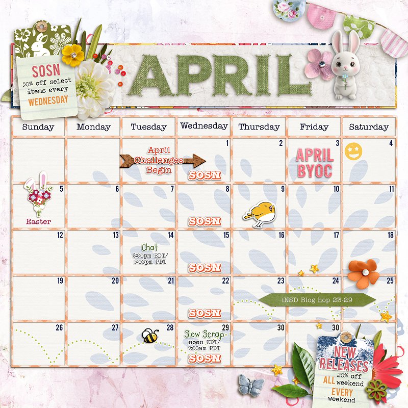 April 2026 Calendar
