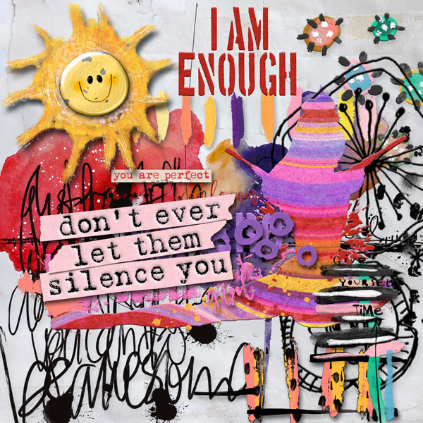 April Art Journaling Week 1 Teesha Moore Artist Inspiration
