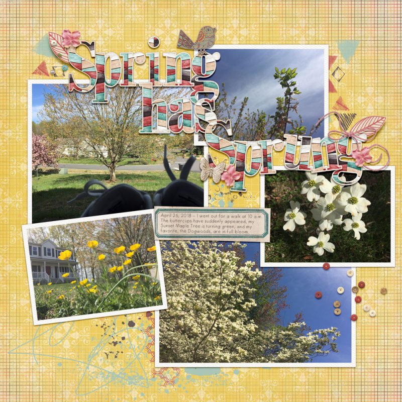 April challenge - Spring Has Sprung