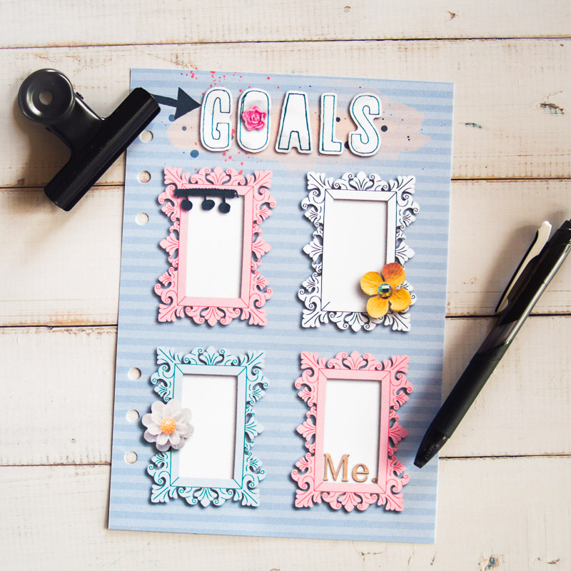 April Goals Planner Page (hybrid)