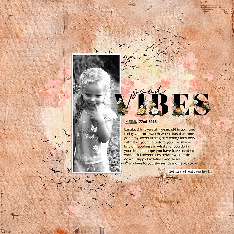 APRIL - GOOD VIBES