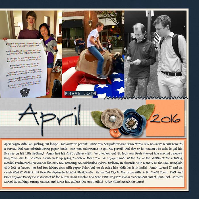April in Review - Right Side