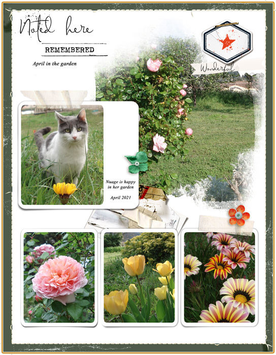 April in the Garden