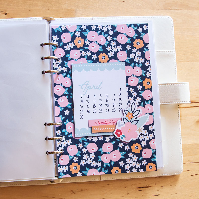 April Planner Cover