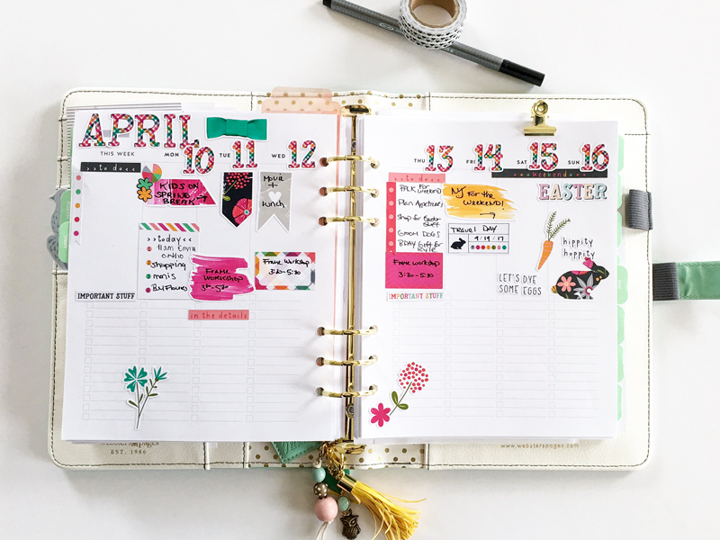 april planner