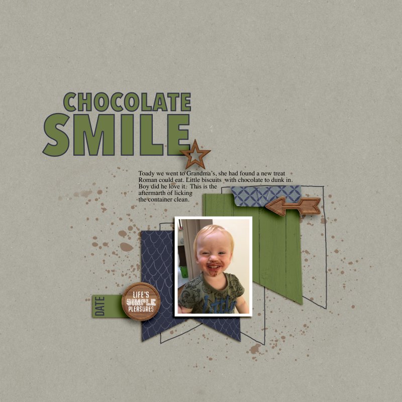 April Random Challenge - Chocolate Smile