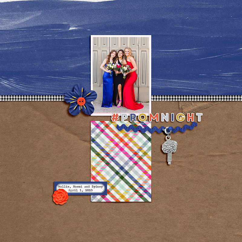 April Scraplift Challenge: Prom Night