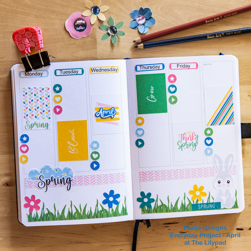 April Week 2 - work planner (hybrid)