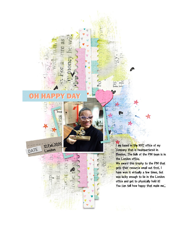 April2020 Challenge: Oh Happy Day