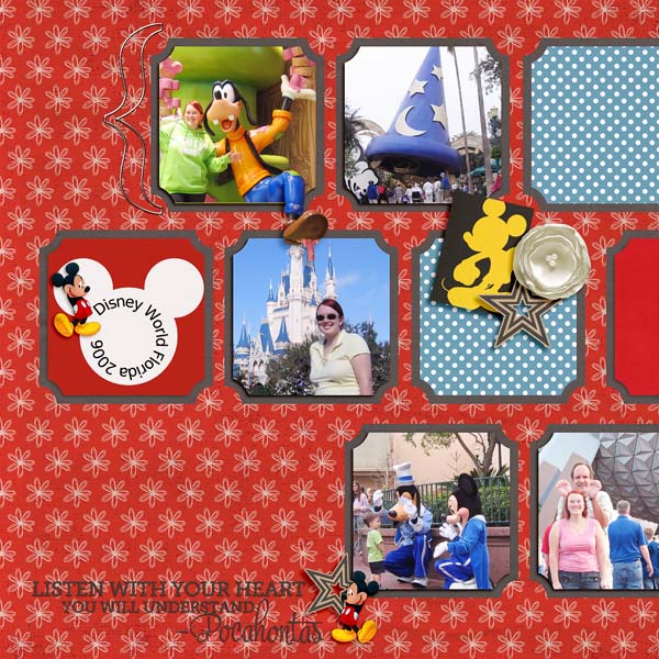 April’s FREE Digital Scrapbook challenge