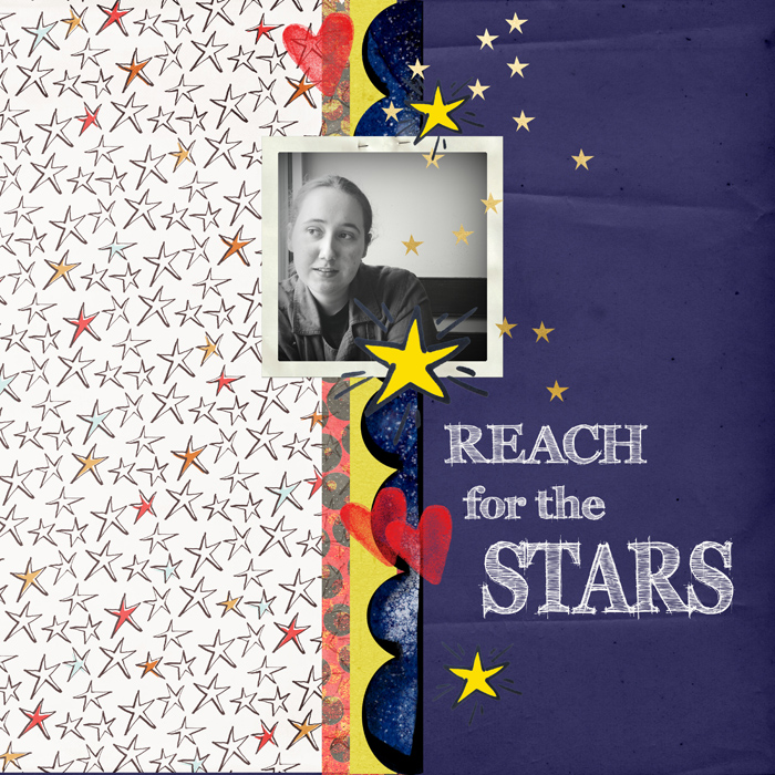 Armygirl Scraplift June Challenge