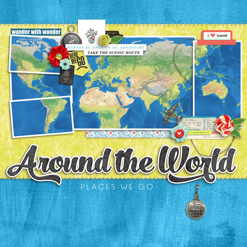 Around the World (Template Challenge Jun 2017)
