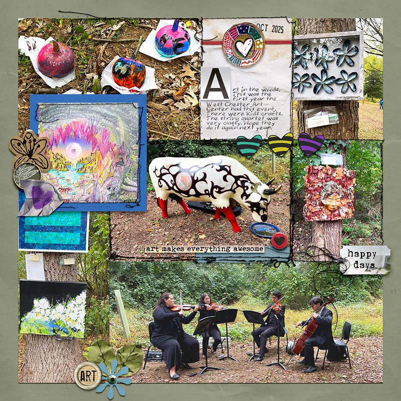 art in the woods MOC13
