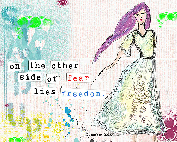 Art Journal Doll