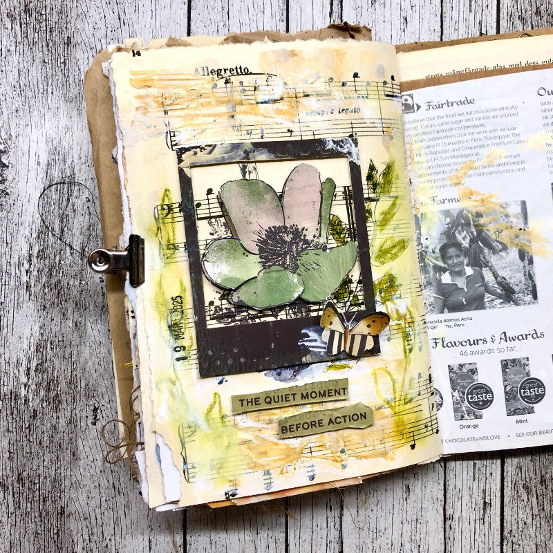 Art journal - Quiet moment