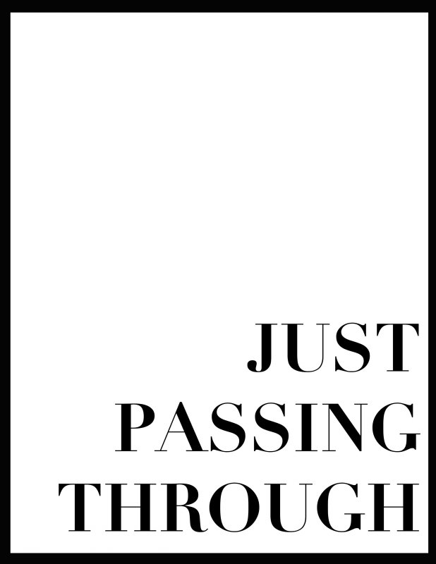 Art Journal week 1_July 2020_Passing Through